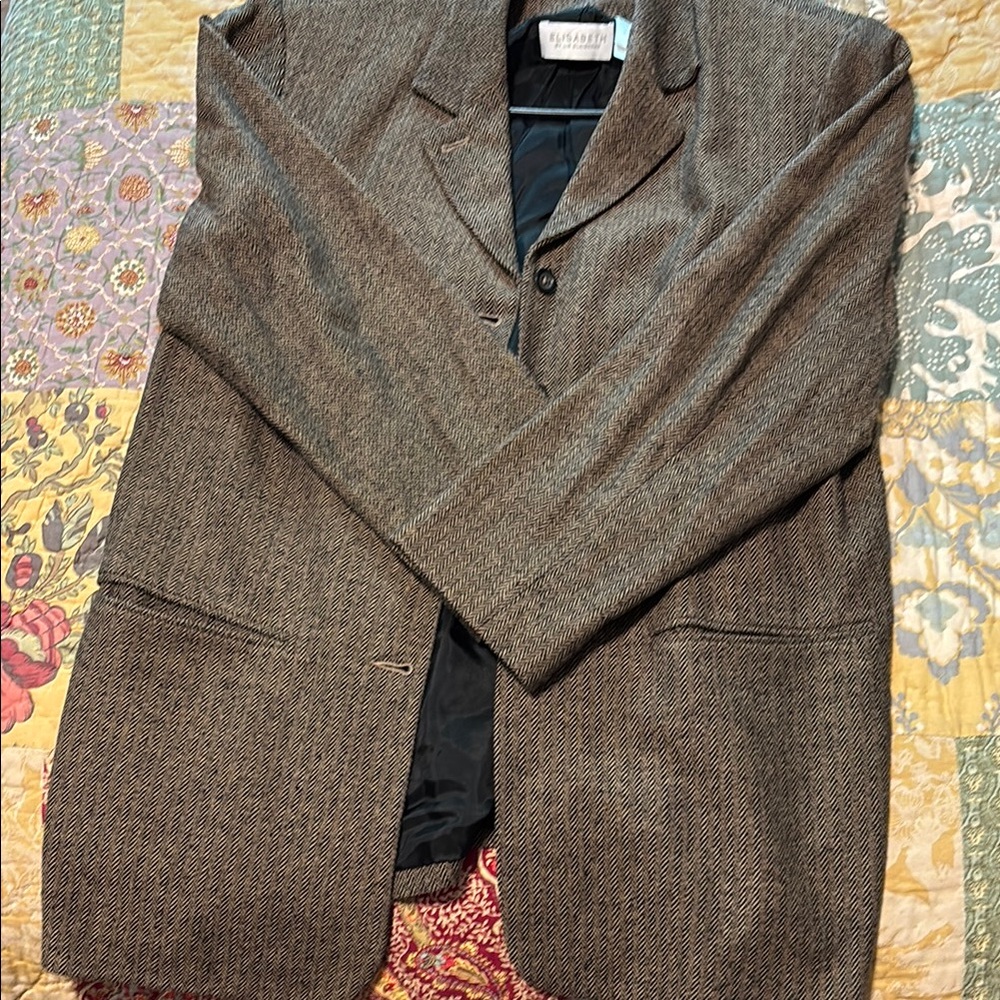 Elegant Brown Blazer